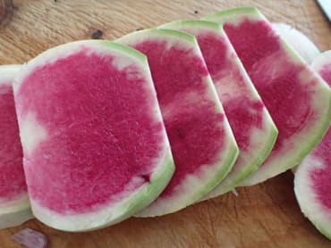 watermelon winter radish