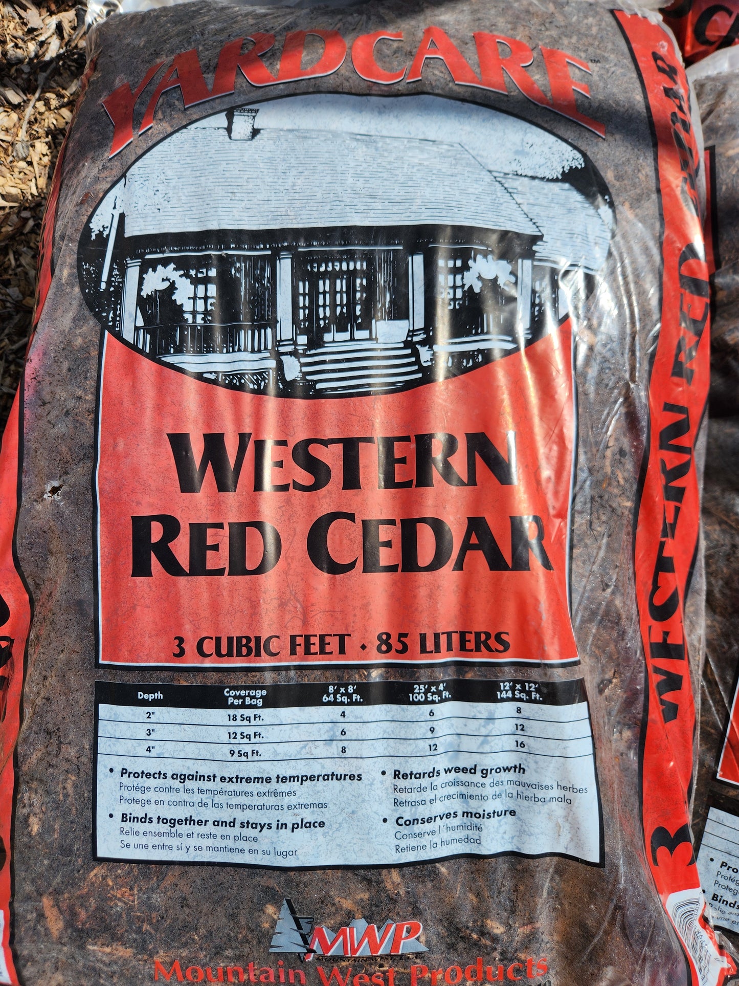 Red Cedar Bark Mulch